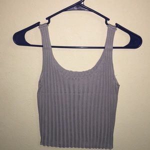 Ribbed Crop Top